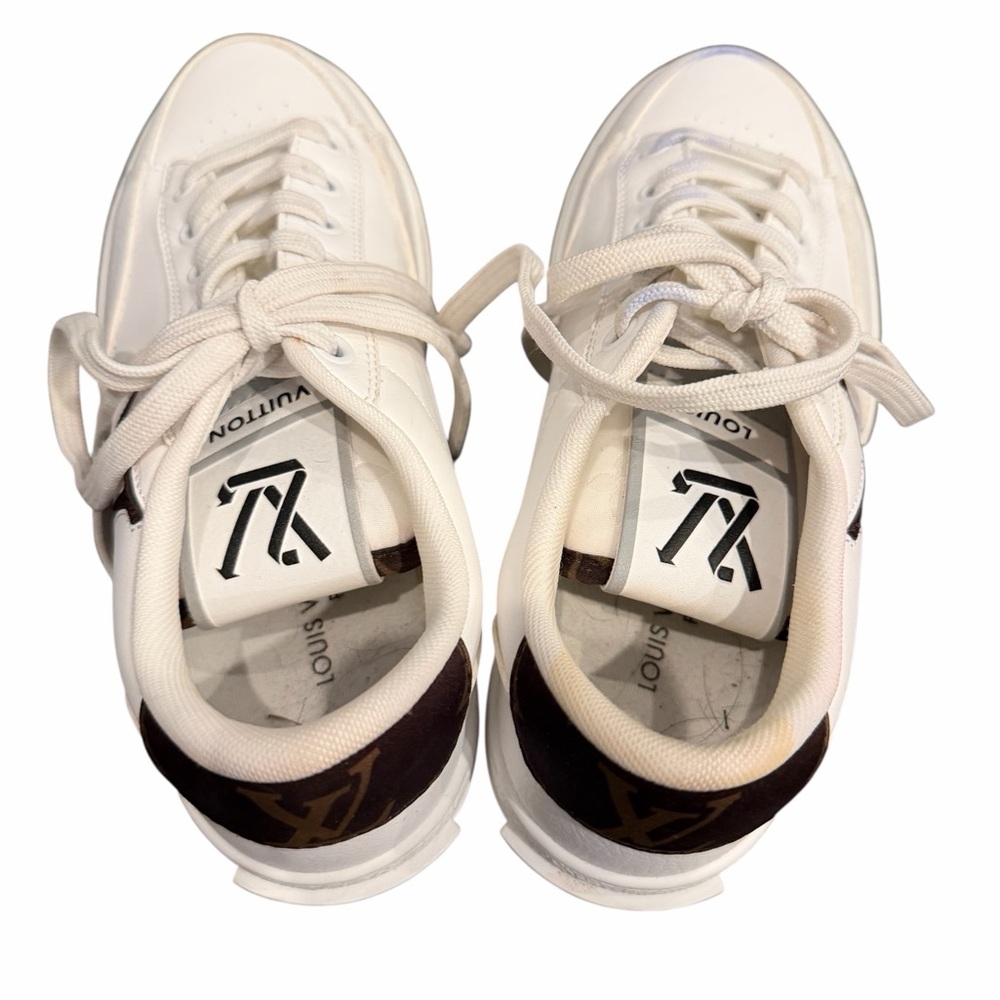 Leather sneakers, Louis Vuitton Charlie Low-Top Size 36